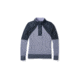 Smartwool Ski Ninja Pullover Sweater-Women's, Deep Navy Heather, Extra Small, SW000318108-XS