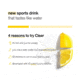 Skratch Labs Clear Hydration Drink Mix, Hint of Lemon, 240g, 16 Serving Bag, CLR-LM-240g