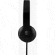 Skullcandy Uproar Wired Headphones w/Ttech, Black/Gray/Black, S5URHT-456