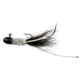 Slaters Jigs Crappie Jigs Number 4 Hook, 1/16 oz. 12/Cd Black/Silver/Black, 4S4T-16