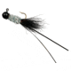 Slaters Jigs Crappie Jigs Number 6 Hook, 1/32 oz. 12/Cd Black/Silver/Black, 4S4T-32