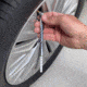 Slime Chrome Pencil Tire Gauge, Silver, 22012