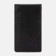 SLNT Faraday Phone Sleeve, Black Leather, Medium, SPS-MPBL