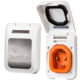SmartPlug 50 AMP Male Non-Metallic Inlet Cover - White, One Size, BM50PW