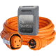 SmartPlug Amp Dual Configuration 50' Cordset w/Tinned Wire &amp;Twist-Type Connector &amp; 30 Amp Non-Metallic Grey Inlet 30 63876