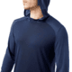 Smartwool Active Mesh Hoodie - Mens, Nightfall Blue/Deep Navy, Small, SW002295P62100S000