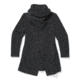 Smartwool Anchor Line Sherpa Asym Coat - Womens, Charcoal, Large, SW016257003-L