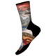 Smartwool Athlete Edition Run Trail Magic Crew Print Socks, Multi Color, Medium, SW0019741501-M