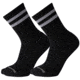 Smartwool Athletic Light Elite Stripe Crew 2 Pack Socks - Mens, Black, Medium, SW004113001-M