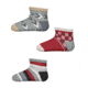 Smartwool Baby Bootie Batch Socks - Kids, Lunar Gray Heather, 6M, SW003908E15-6M