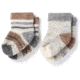 Smartwool Bootie Batch Sock - Kids, Fossil Heather, 6M SW0SC683886-6M