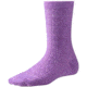 Cable Crew Sock - Womens-Lilac-Large