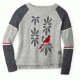 Smartwool Charley Harper Cardinal Holly Sweater - Womens, Black, Small, SW000162001S
