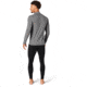 Smartwool Merino 1/4 Zip 150 Baselayer - Men's, Small, Light Gray Heather, SW000752545S