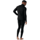 Smartwool Classic Thermal Merino Base Layer 1/4 Zip - Mens, Black, Large, SW002821001100L000