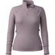 Smartwool Classic Thermal Merino Base Layer 1/4 Zip - Womens, Chalk Violet Heather, Medium, SW002828N81100M000