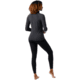 Smartwool Classic Thermal Merino Base Layer 1/4 Zip - Womens, Charcoal Heather, Extra Small, SW00282801010XS000