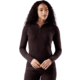 Smartwool Classic Thermal Merino Base Layer 1/4 Zip - Womens, Mink Heather, Small, SW002828P85100S000