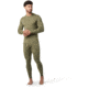 Smartwool Classic Thermal Merino Base Layer Crew - Mens, K66 Winter Moss Heather, Small, SW016349K66S