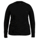 Smartwool Classic Thermal Merino Base Layer Crew Plus - Womens, Black, 1X, SW0167800011-001 BLACK-1X