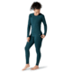 Smartwool Classic Thermal Merino Base Layer Crew - Womens, G75 Twilight Blue Heather, Small, SW016369G75S