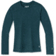 Smartwool Classic Thermal Merino Base Layer Crew - Womens, G75 Twilight Blue Heather, Small, SW016369G75S