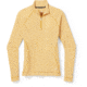 Smartwool Classic Thermal Merino Base Layer Pattern 1/4 Zip - Womens, K79 Honey Gold Dot, Medium, SW016375K79M