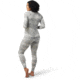 Smartwool Classic Thermal Merino Base Layer Pattern Crew - Womens, K55 Light Gray Mountain Scape, Small, SW016371K55S