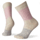 Smartwool Color Block Cable Crew Socks - Womens, Pink Nectar, Large, SW004004B98-L