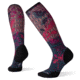 Smartwool Compression Sightseeing Sunflower Print OTC Socks - Womens, Deep Navy, Small, SW003990092-S