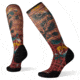 Smartwool Compression Sightseeing Sunflower Print OTC Socks - Womens, Masala, Small, SW003990D42-S