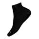 Smartwool Everyday Texture Ankle Socks, Black, Large, SW0018490011-001 BLACK-L