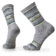 Smartwool Everyday Zig Zag Valley Crew Socks, Light Gray, Medium, SW0019980391-M