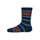 Smartwool Hike Light Cushion Striped Crew Socks - Kids, Deep Navy, Medium, SW0016930921-M