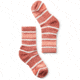 Smartwool Hike Light Cushion Striped Crew Socks - Kids, Dusty Cedar, Medium, SW001693J981-M