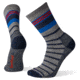 Smartwool Hike Light Striped Crew Socks - Mens, Light Gray, Medium, SW001246039-M