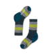 Smartwool Hike Medium Striped Crew Socks - Kids, Everglade, Small, SW001213B96-S