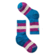 Smartwool Hike Medium Striped Crew Socks - Kids, Ocean Abyss, Medium, SW001213E21-M
