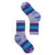 Smartwool Hike Medium Striped Crew Socks - Kids, Purple Mist, Medium, SW001213A26-M