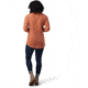 Smartwool Hudson Trail Fleece Pullover - Womens, J31 Orange Rust Heather, Extra Large, SW011525J31XL