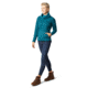 Smartwool Hudson Trail Pullover Fleece Sweater - Womens, Ocean Abyss, Small, SW000313E21-S