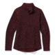 Smartwool Hudson Trail Snap Pullover Fleece Sweater - Womens, Ruby, Medium, SW016344F42-M