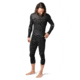 Smartwool Intraknit Merino 200 3/4 Bottom - Men's, Large, Black/White, SW016262960-L