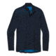 Smartwool Intraknit Merino 200 Pattern 1/4 Zip - Mens, Deep Navy/Neptune Blue Camo, Medium, SW016408F28-M