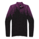Smartwool Intraknit Merino 200 Pattern 1/4 Zip - Womens, Black Polar Arc, Extra Small, SW016415F35-XS