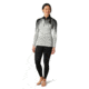 Smartwool Intraknit Merino 200 Pattern 1/4 Zip - Womens, White Polar Arc, Medium, SW016415F36-M