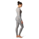 Smartwool Intraknit Merino 200 Pattern Bottom - Womens, Stone Gray/Rose Cloud Floral Scape, Large, SW016416F33-L