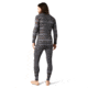 Smartwool Intraknit Merino 200 Pattern Crew - Mens, Forged Iron Mountain Stripe, 2XL, SW016407F25-XXL