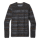 Smartwool Intraknit Merino 200 Pattern Crew - Mens, Forged Iron Mountain Stripe, 2XL, SW016407F25-XXL