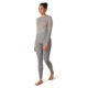 Smartwool Intraknit Merino 200 Pattern Crew - Womens, Stone Gray/Rose Cloud Floral Scape, Large, SW016412F33-L